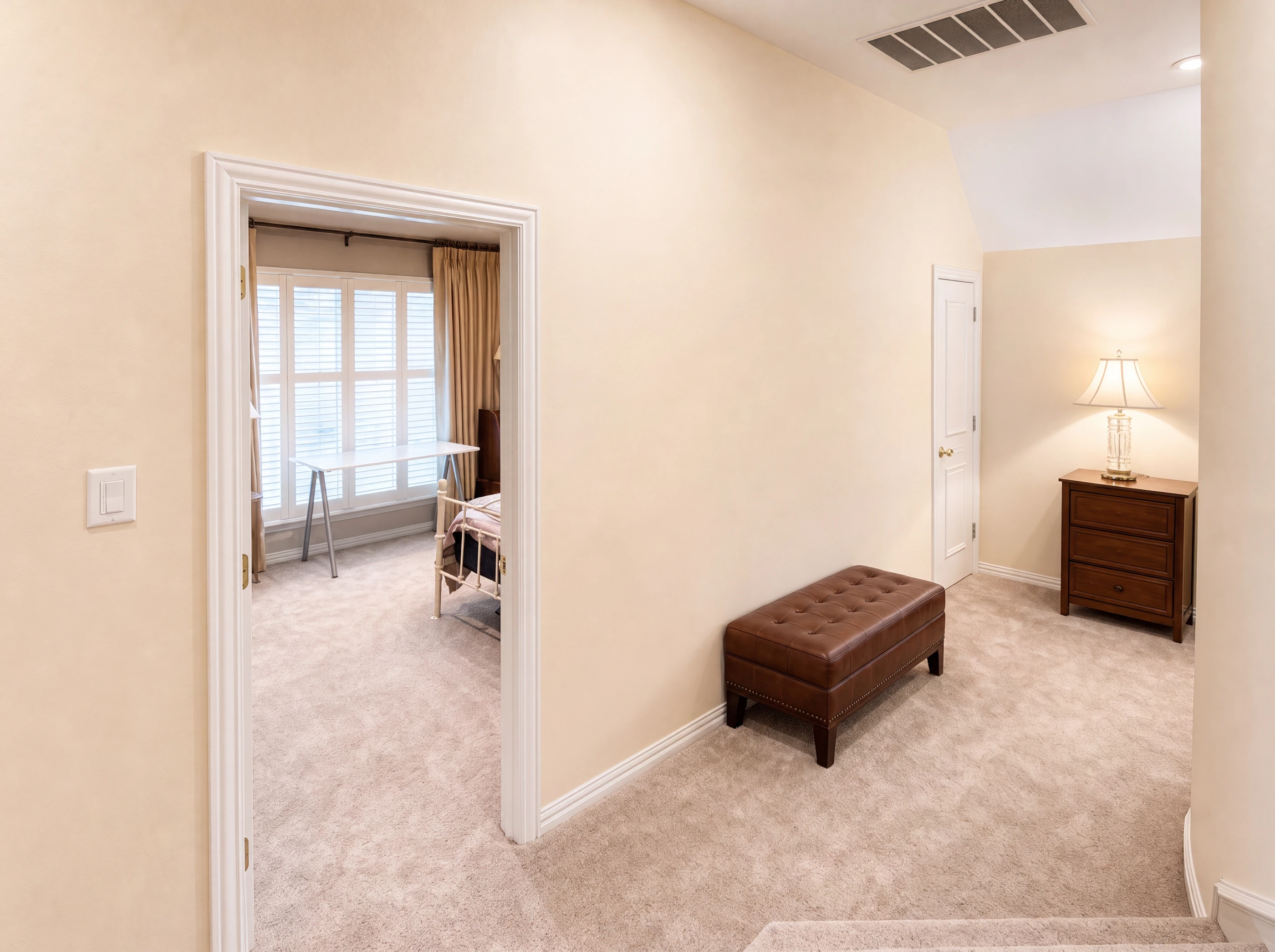 Upstairs landing
